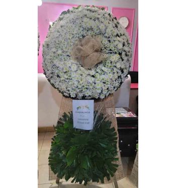 cheap funeral wreaths to malina