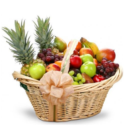 Sympathy Fruit Basket Delivery to Philippines